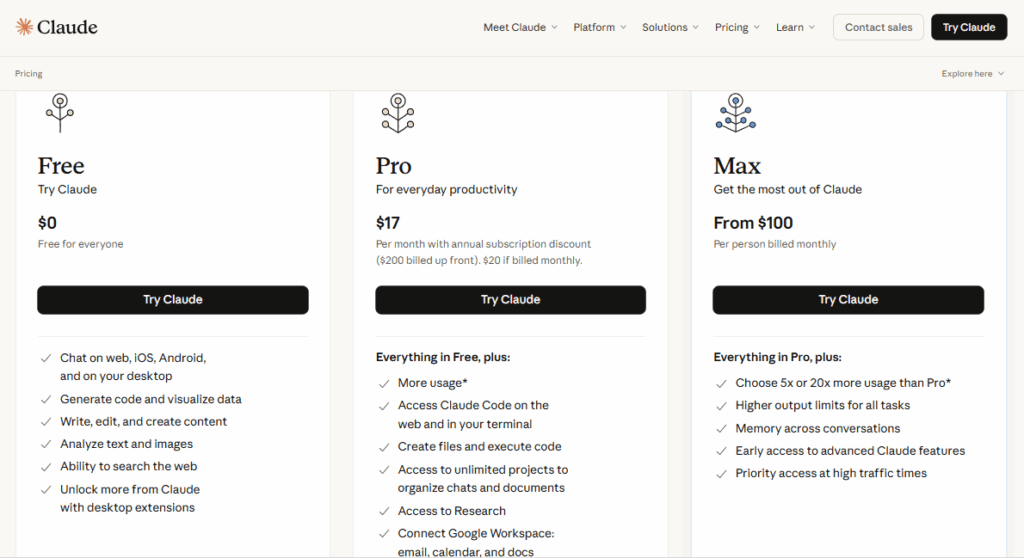 Claude Tool Directory - prix