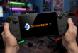Steam Deck 2 dans la main d'un gamer