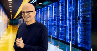 PDG de Nvidia dans un data center