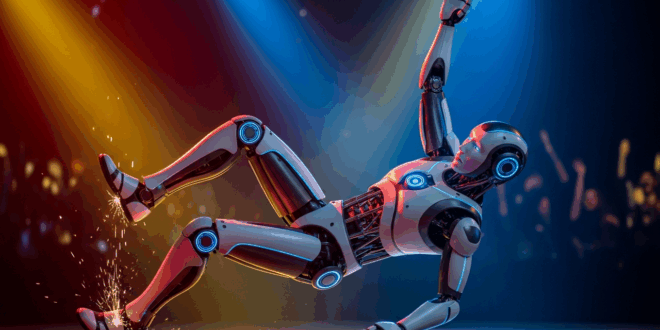 Le robot russe fait un faux pas hilarant lors de sa première sortie