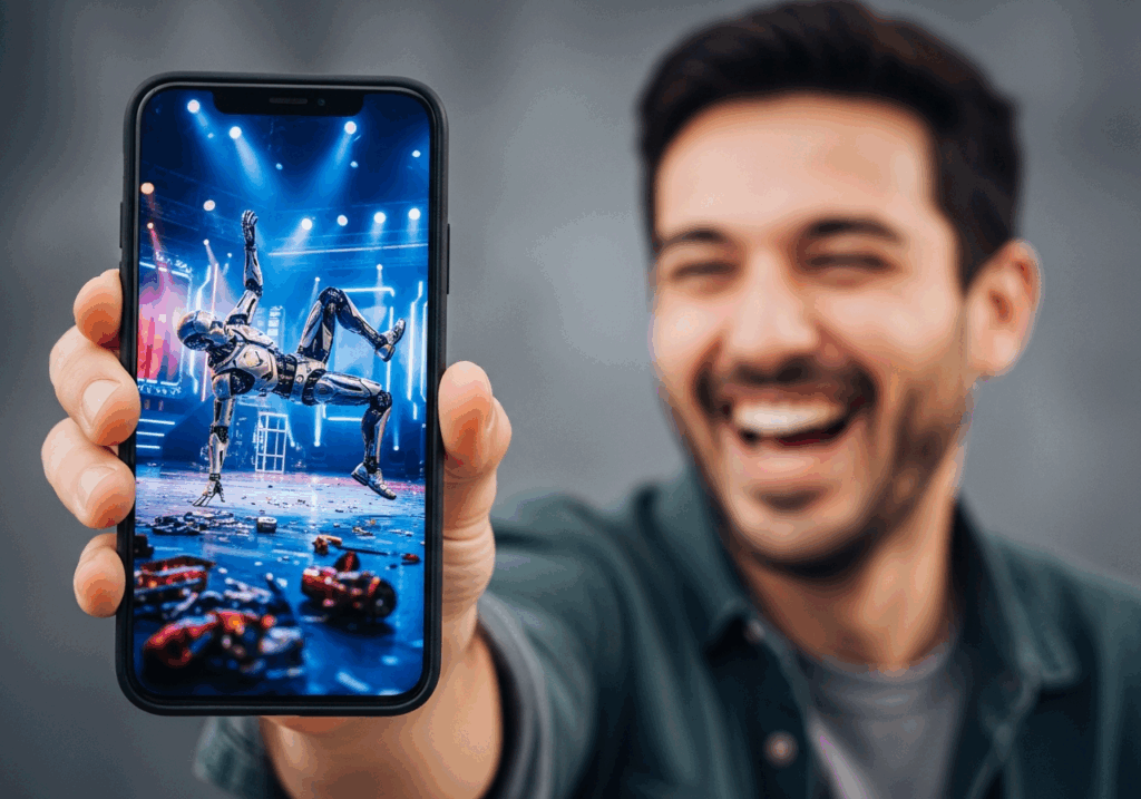 Le robot russe fait un faux pas hilarant lors de sa première sortie