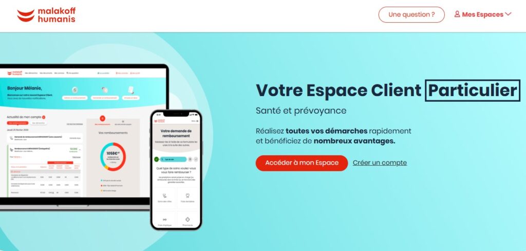 Accès compte Malakoff Humanis - login