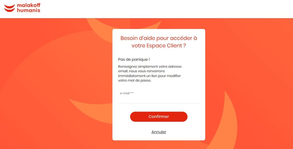 Accès compte Malakoff Humanis - login et mot de passe