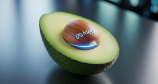 Un avocat avec une petite touche tech affichant le logo de Meta