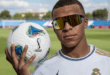 Mbappé qui porte les lunettes Meta Vanguard AI