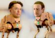 chiens robots avec la tête de Zuckerberg, Elon Musk
