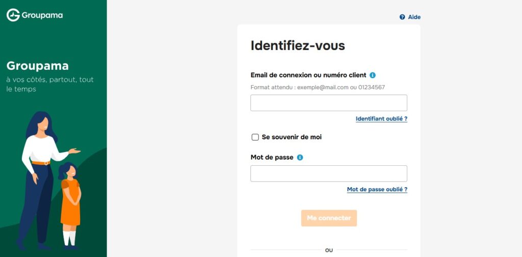 accès compte Groupama - espace personnel