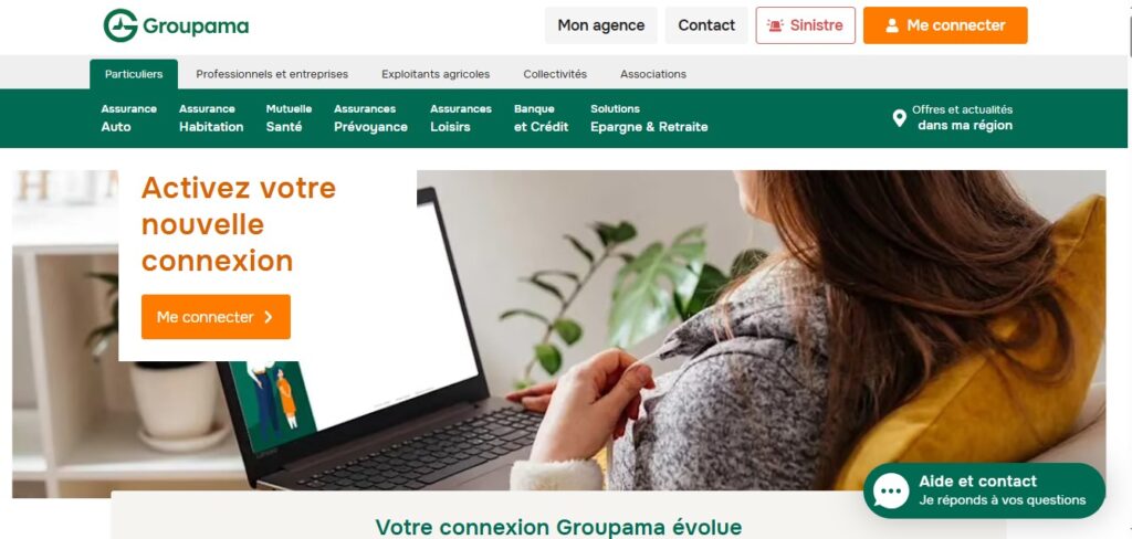 accès compte Groupama - portail numérique