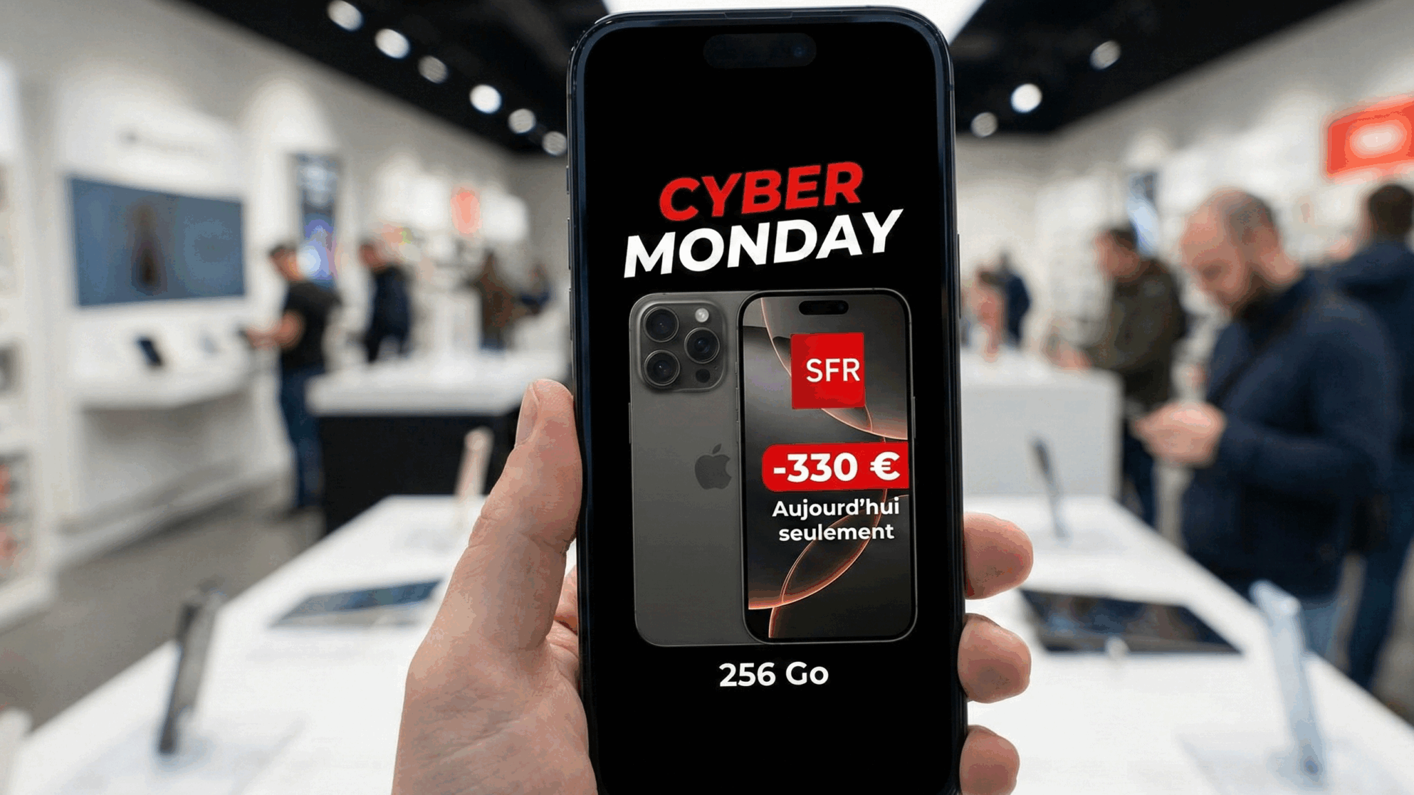iPhone 17 Pro 256 Go en méga promo Cyber Monday