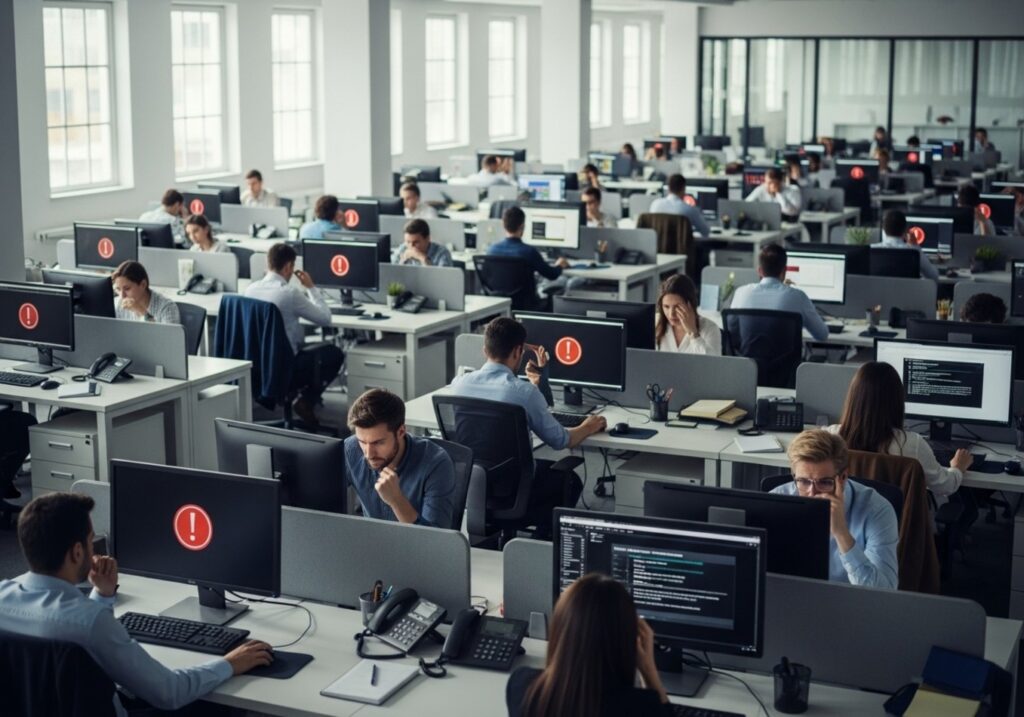 Étude TeamViewer sur les pannes IT