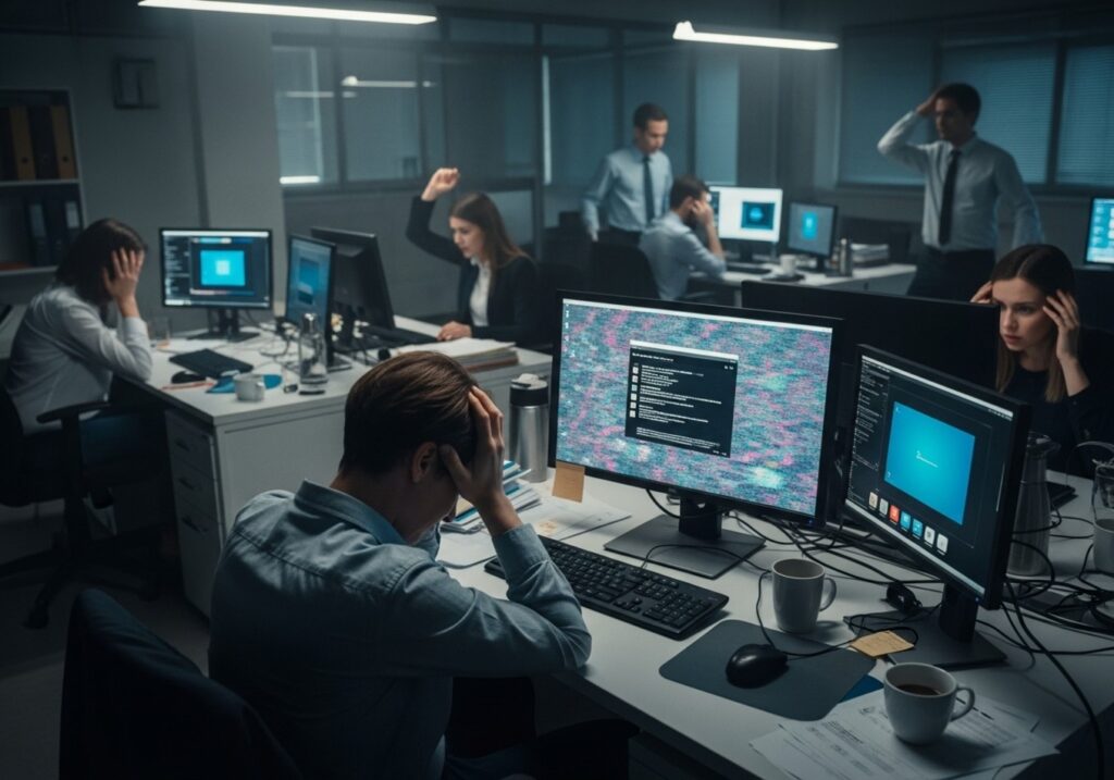 Étude TeamViewer sur les pannes IT