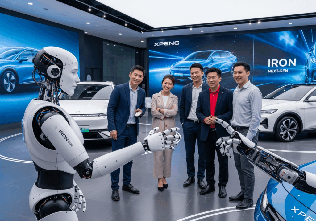 Un constructeur auto sort un robot humanoïde presque parfait !