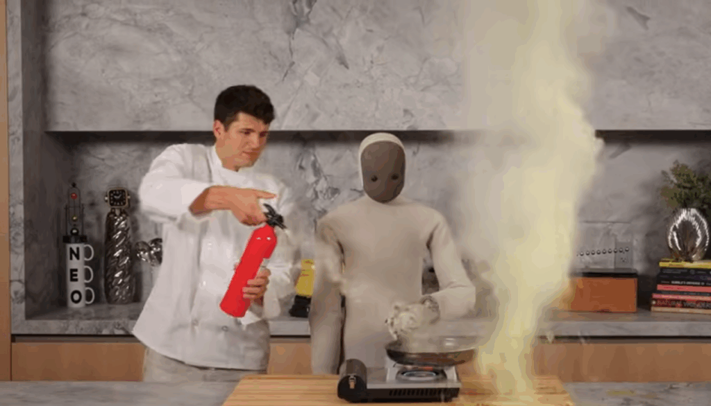 robot Neo chef cuisinier