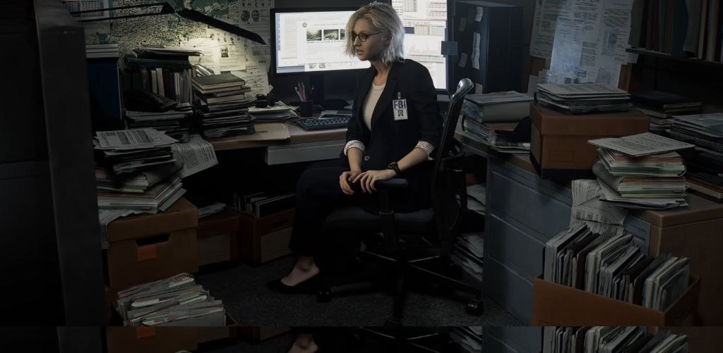 Julia Pratt est Grace Ashcroft  dans dans Resident Evil 9