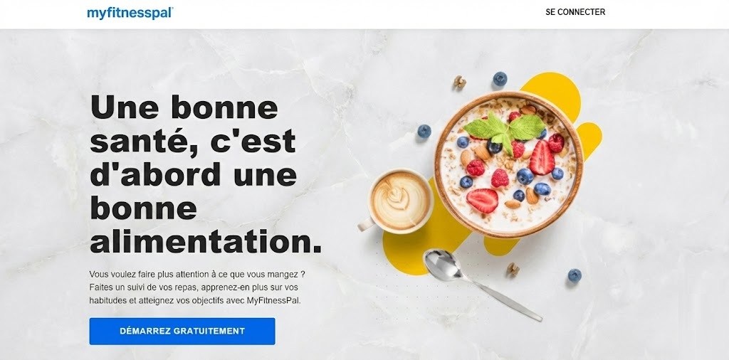 MyFitnesspal - site officiel