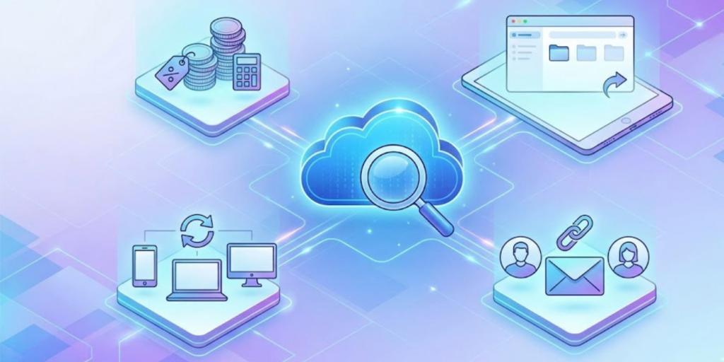 Les critères de choix d'une solution de stockage cloud