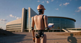 bâtiment conçu par l'IA