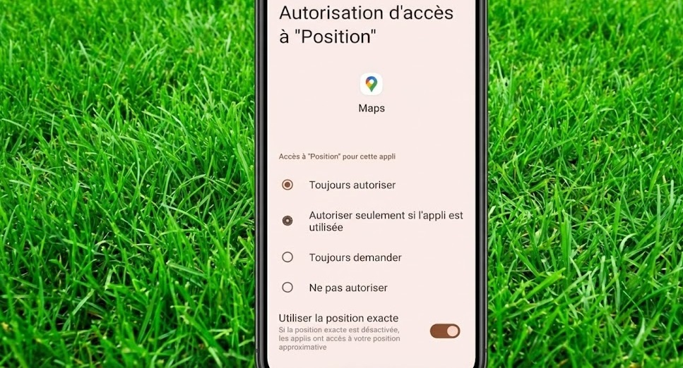 google maps - autoriser l'accès