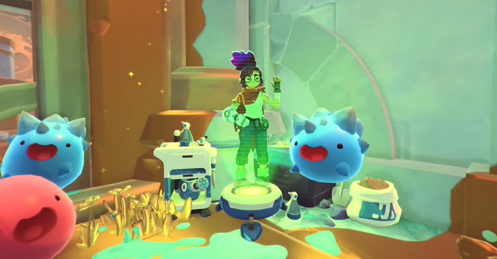 jeux gratuits PlayStation Plus - créatures gélatineuses