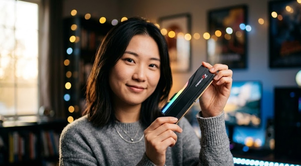 mémoire RAM DDR4 vs DDR5 -  femme