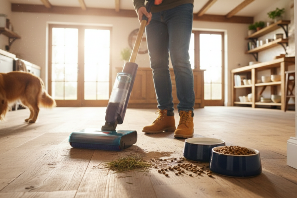 Ras le bol de la serpillière ? Essayez ce nettoyeur de sols Dyson