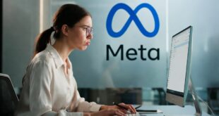 Une cadre de chez Meta frustrée devant son ordi