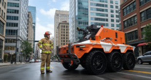 Hyundai robot pompier