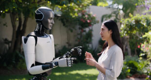 Robot humanoïde apprenant les gestes d'une humaine