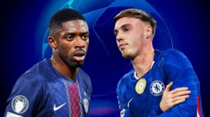 Ousmane Dembélé de PSG et Cole Palmer de Chelsea