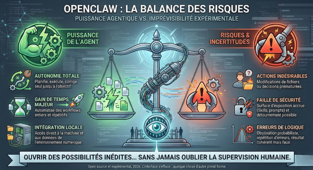 openclaw balance risques