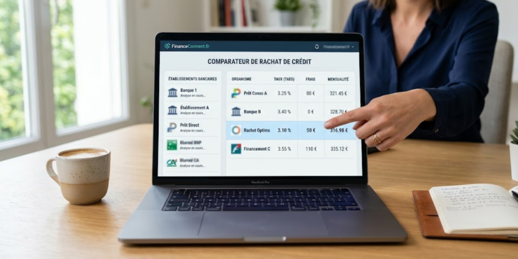 Centralisation des données pour faciliter le rachat de crédit