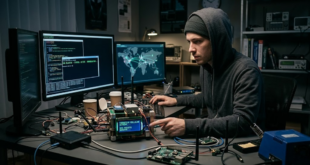 machine à pirater illustrant le SMS Blaster