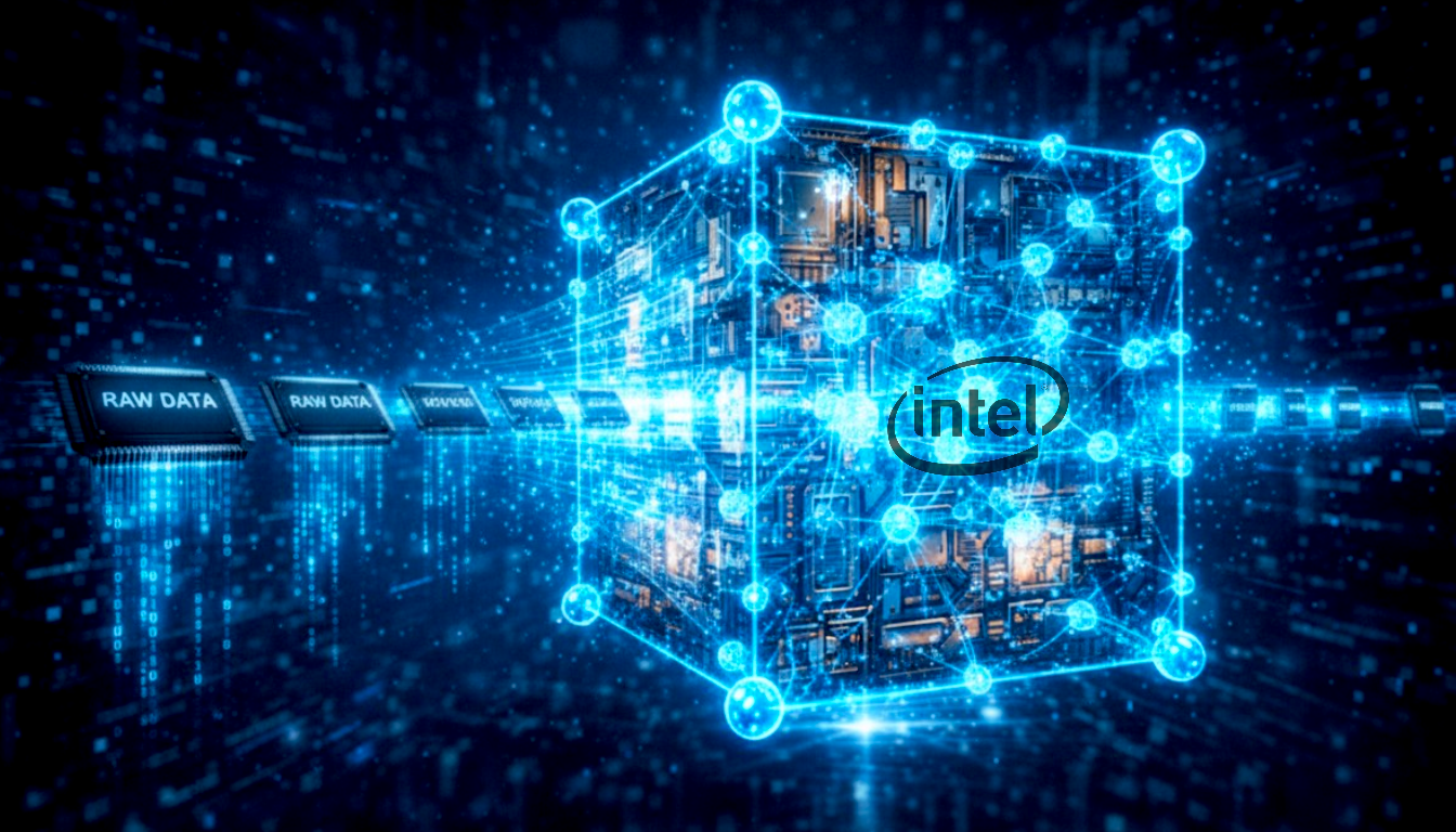 illustration de la compression neuronale et du TSNC d'Intel
