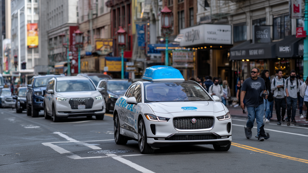 Essayez un taxi Waymo pendant vos vacances aux Etats-Unis.