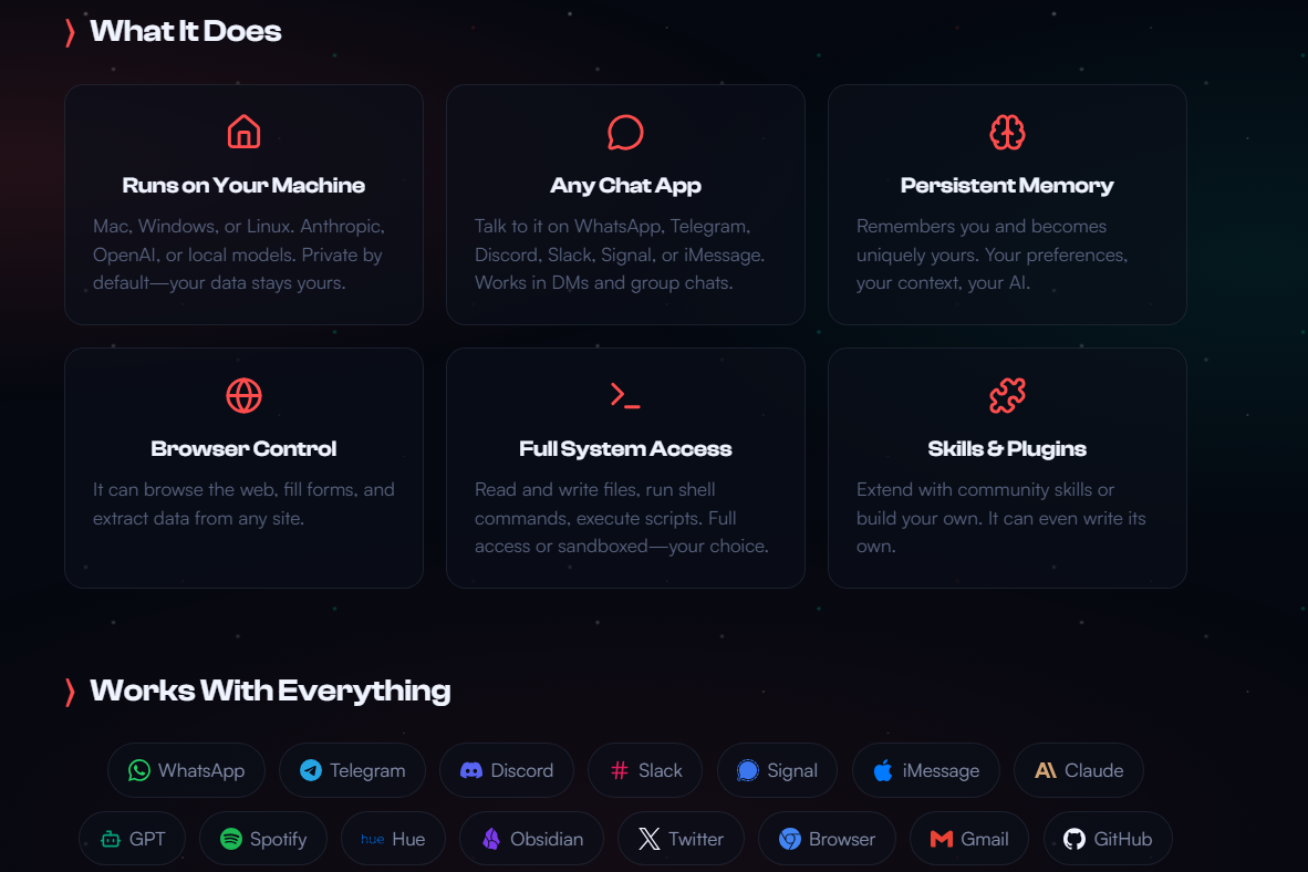 Toutes les fonctionnalités essentielles du VPS OpenClaw en une image