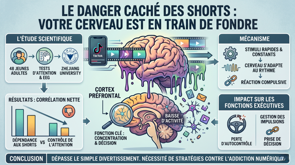 L'impact des shorts sur le cerveau