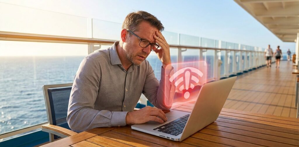 internet sur croisière Carnival