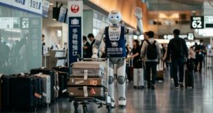 robot bagagiste au Japon