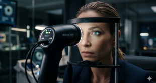 illustration du scan iris sur Tinder