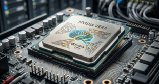 Image illustrant un processeur NVIDIA Vera