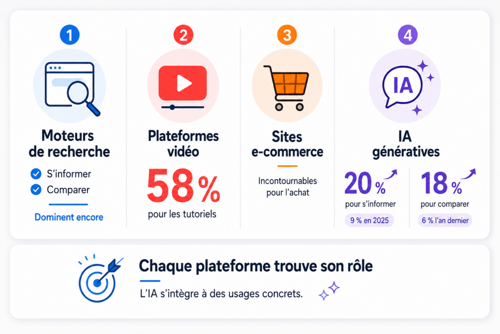 chaque plateforme role