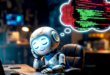 un robot illustrant Claude en pleine rêve