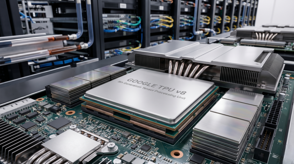 Quels sont les avantages offerts par Google TPU v8 ?