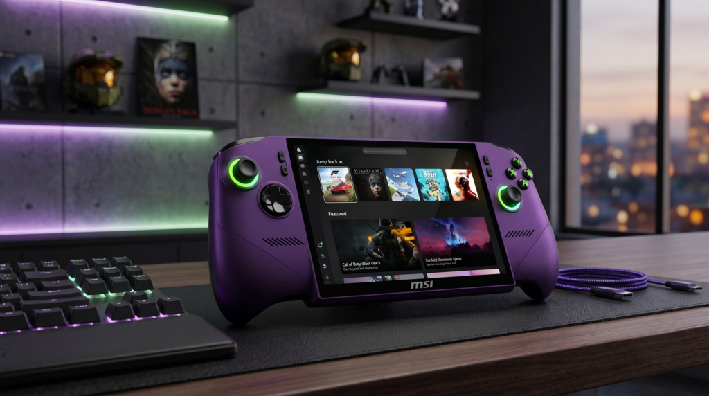 MSI Claw 8 EX AI Plus : la revanche portable de MSI commence ici
