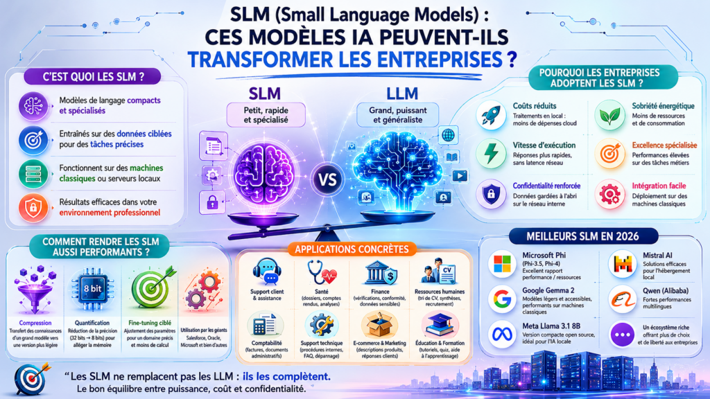 Infographie SLM (Small Language Models)