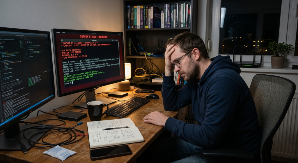 Un serveur bloqué à cause d'une IA