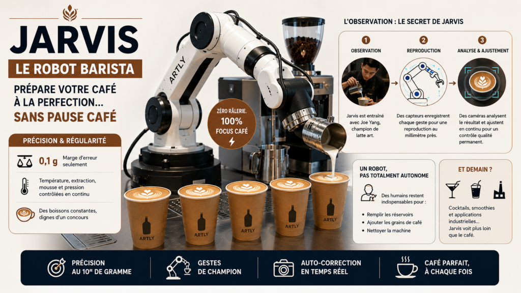 Robot barista Jarvis