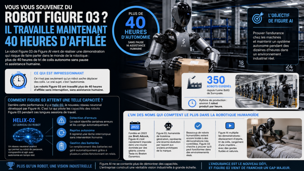 robot Figure 03 tri des colis