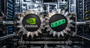 Engrenages NVIDIA et IREN au coeur d'un data center