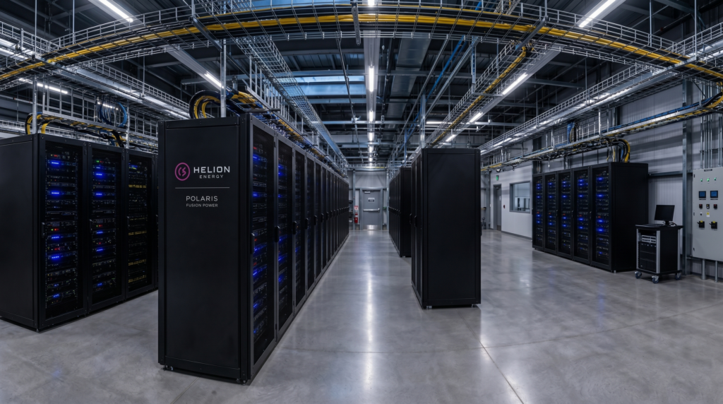 Un data center qui fonctionne grâce à Helion